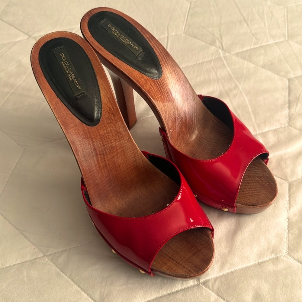 D&G High Heel Slides